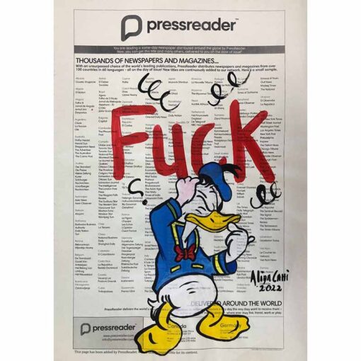 Alida Cahi - Donald Duck F**K
