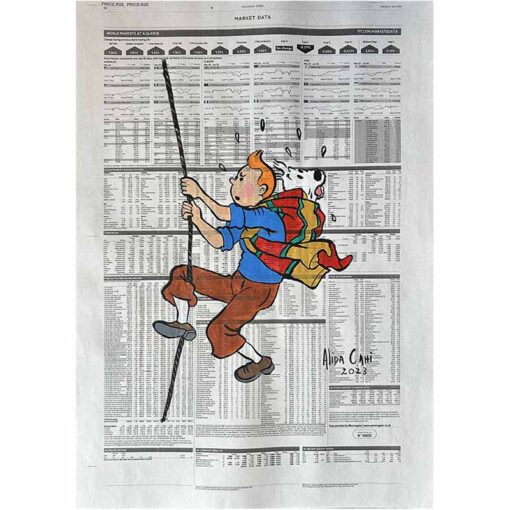 Alida Cahi - Tintin on the Rope