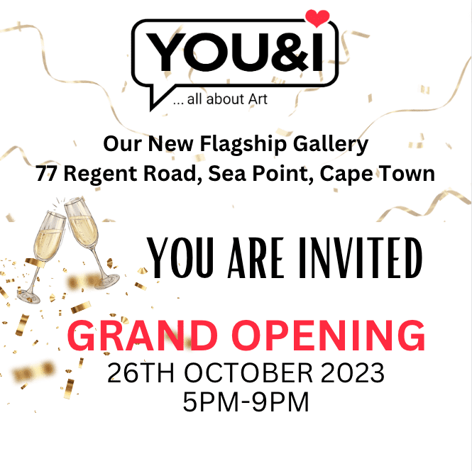 YOU&I Gallery - 77 Regent road, Sea Point - Opening event