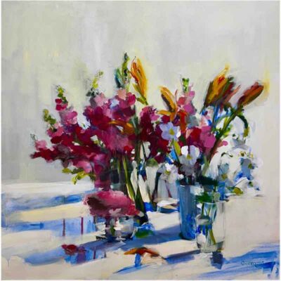 Claudia Traegus - Flowers Make me Happy Happy