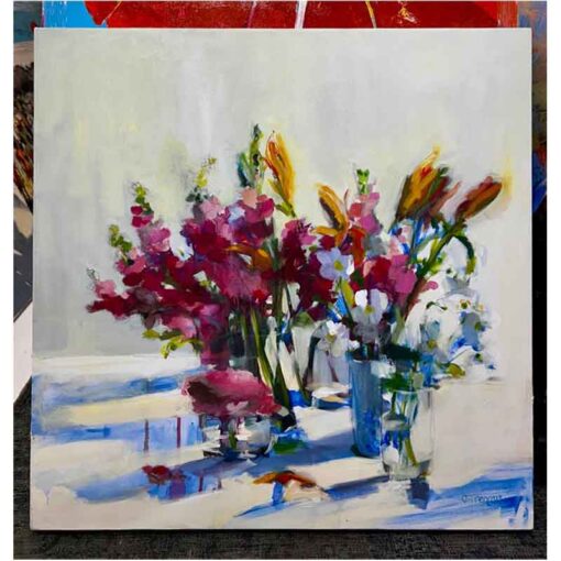 Claudia Traegus - Flowers Make me Happy Happy