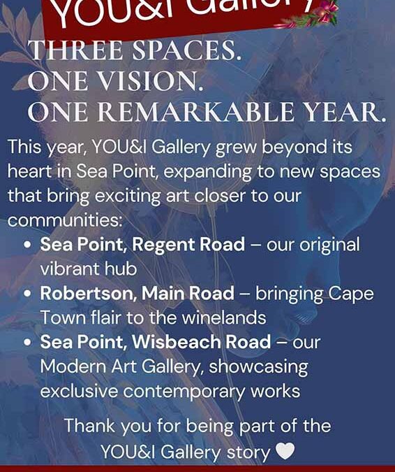 Three Galleries. One Vision. One Remarkable Year.