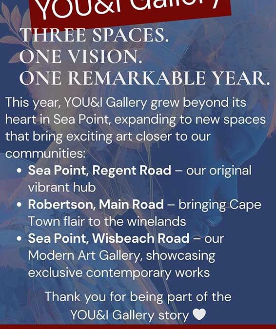 Three Galleries. One Vision. One Remarkable Year.